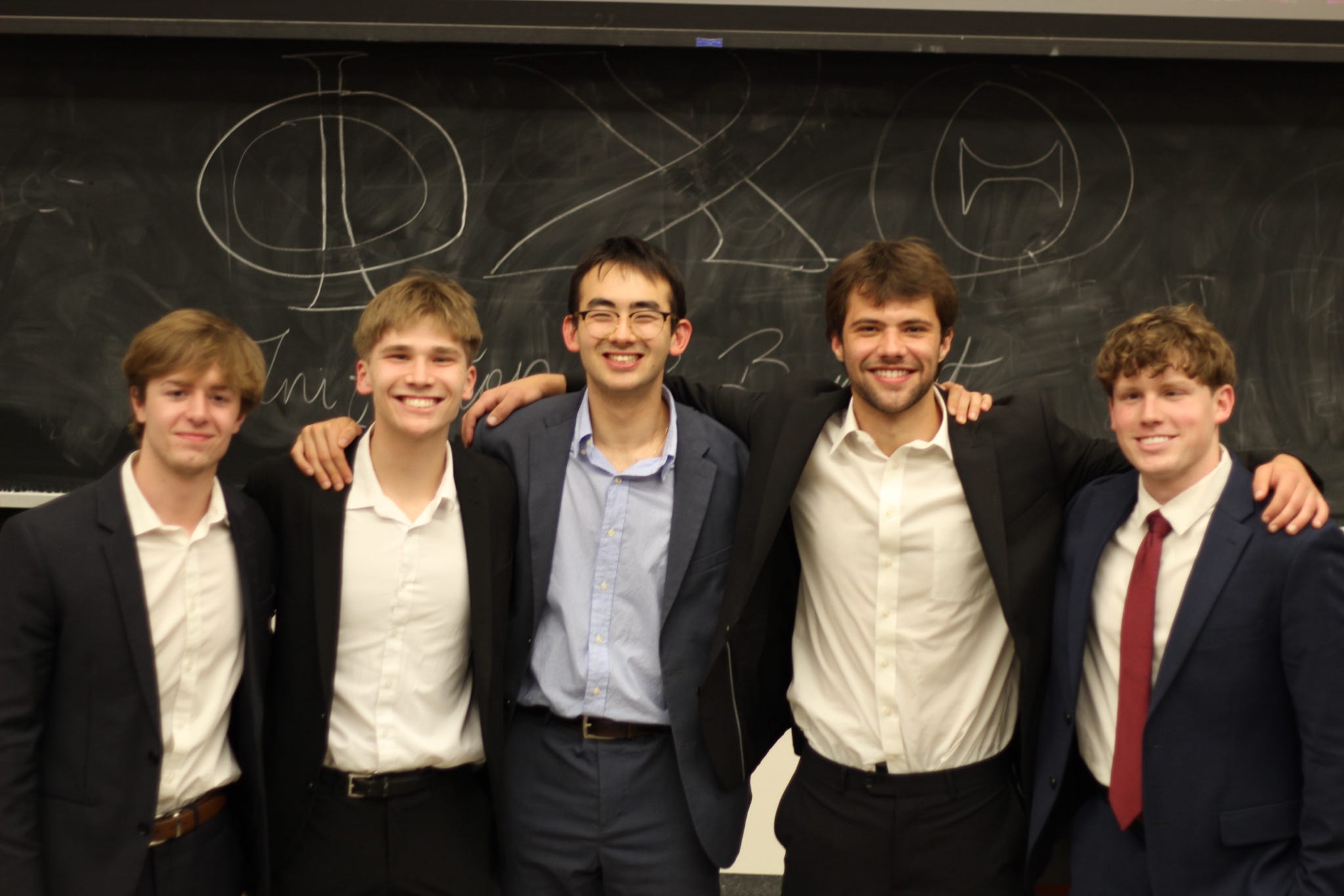 Phi Chi Theta group photo